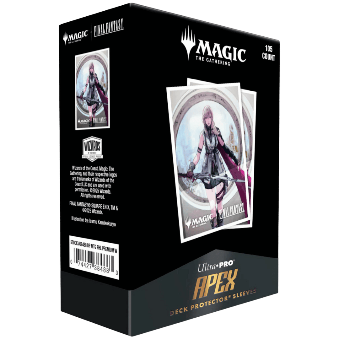 Ultra Pro Magic the Gathering Final Fantasy Lightning, Army of One Apex Deck Protector Sleeves NA12226