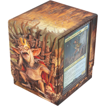 Deckbox: Magic: The Gathering Squire PLUS 100+ XL-The Hobbit-Battle of Goblin-town NA82026