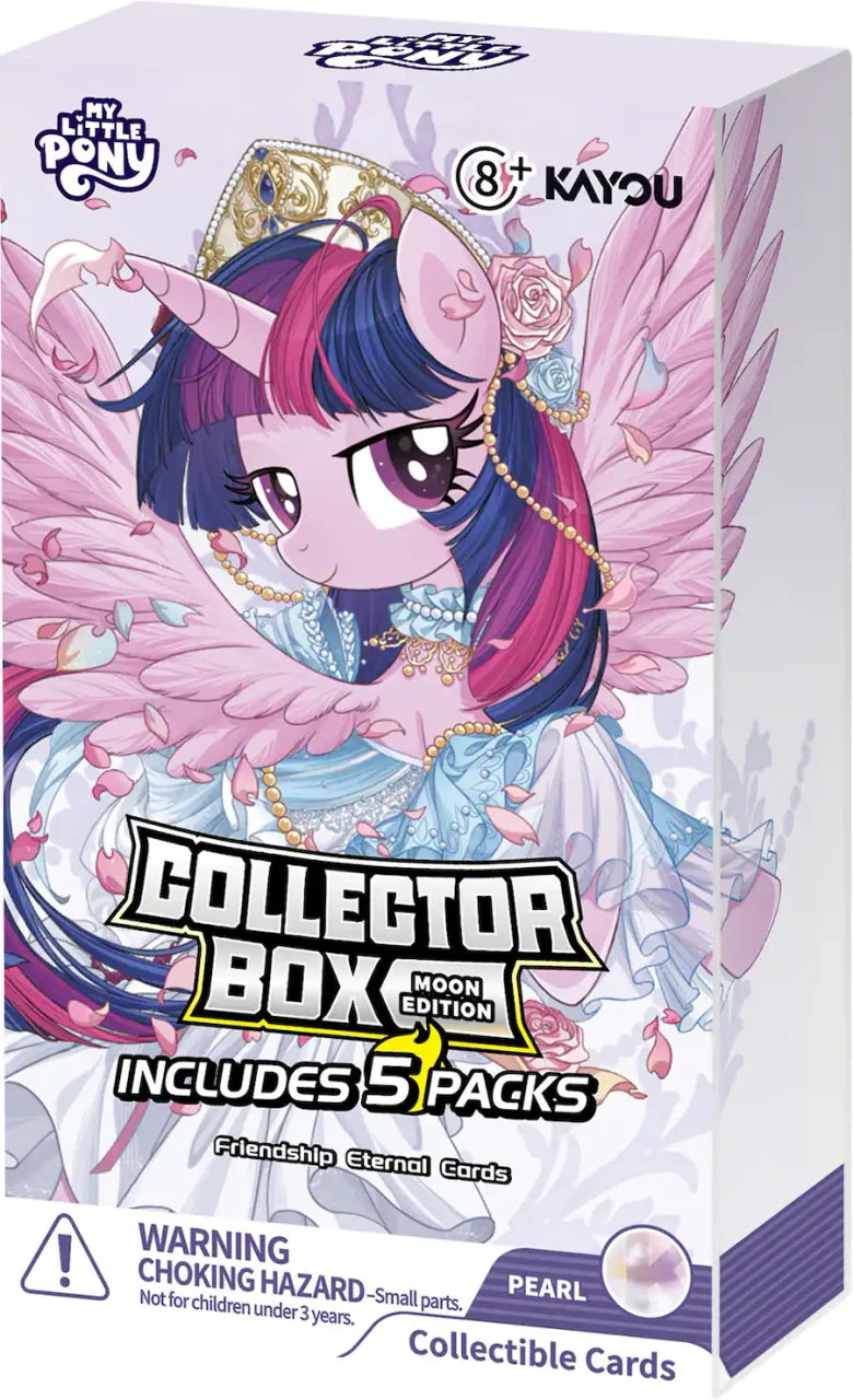 My Little Pony TCG: Friendship Eternal Cards, Moon Edition- Collector Box (5 packs) NC82726