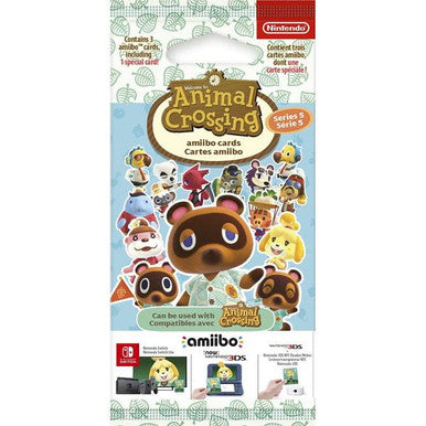 Animal Crossing Amiibo Cards Series 5 (1 Pack)