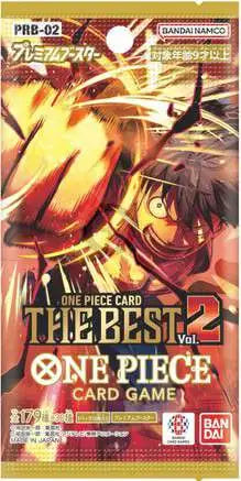 One Piece: Card Game - [PRB-02] "The Best" Vol. 2 (10 Packs) Premium Japanese Booster Pack