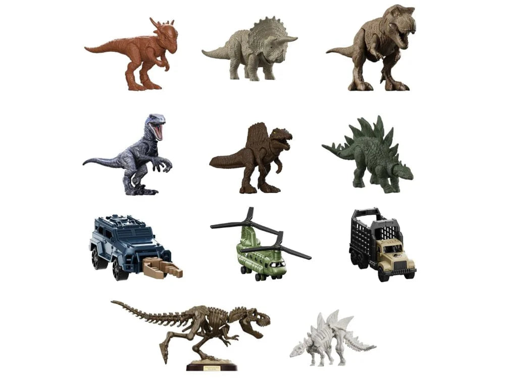 Jurassic World Blokees: Terraventure Model Kit Dinosaur Capture Operation Blind Box NE61126
