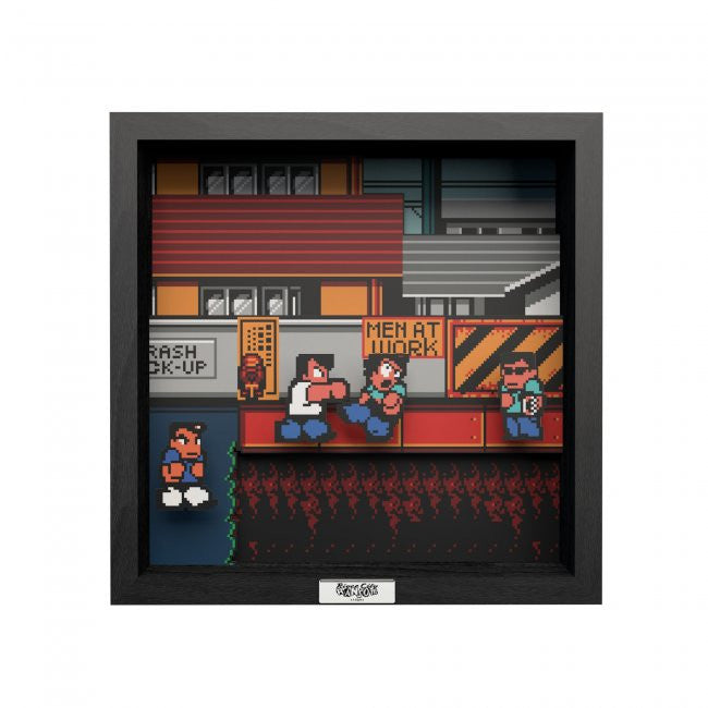 River City Ransom: Rivals at Work Pixel Frame (9"x9")