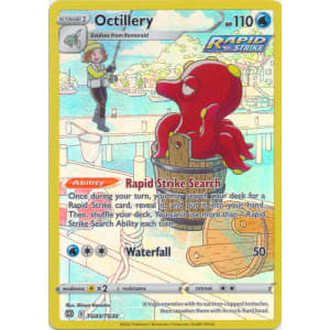 Pokemon TCG Brilliant Stars - Octillery TG03/TG30 - Trainer Gallery (LP)