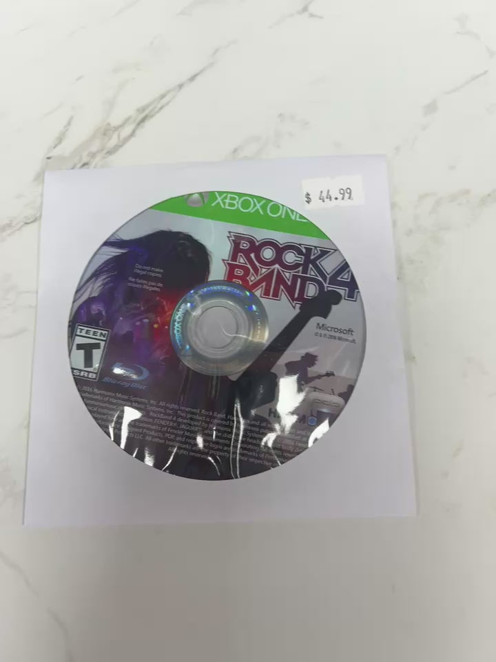 Rock Band 4 - Xbox One DISC ONLY   DI101826