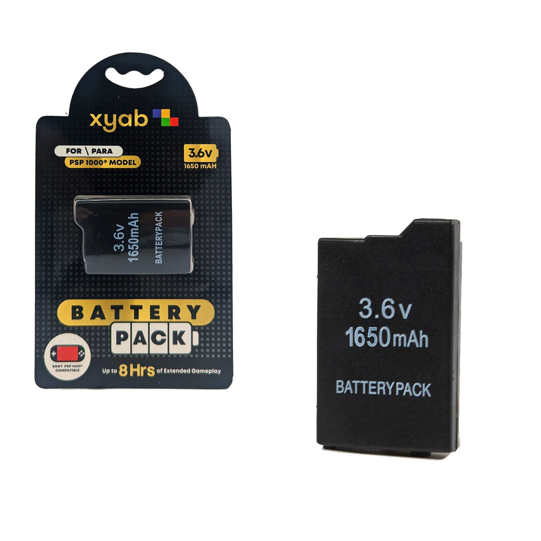 Super Capacity (1650 mAh) Battery for PSP 1000 Model XYAB NA7926