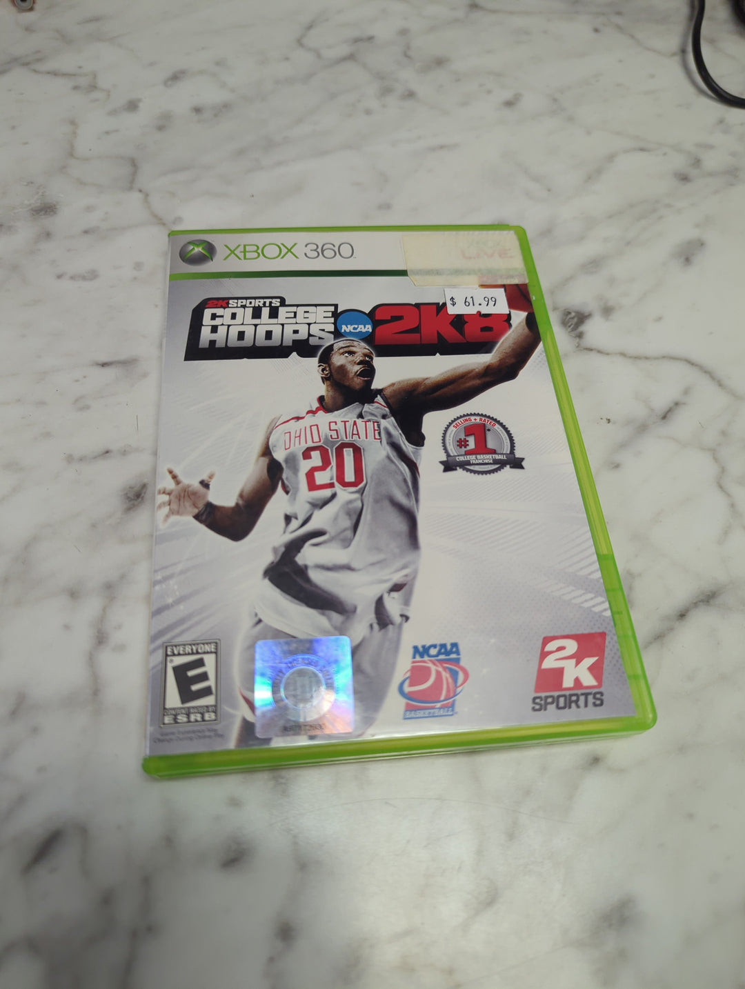 NCAA College Hoops 2K8 - Xbox 360 - DI101626