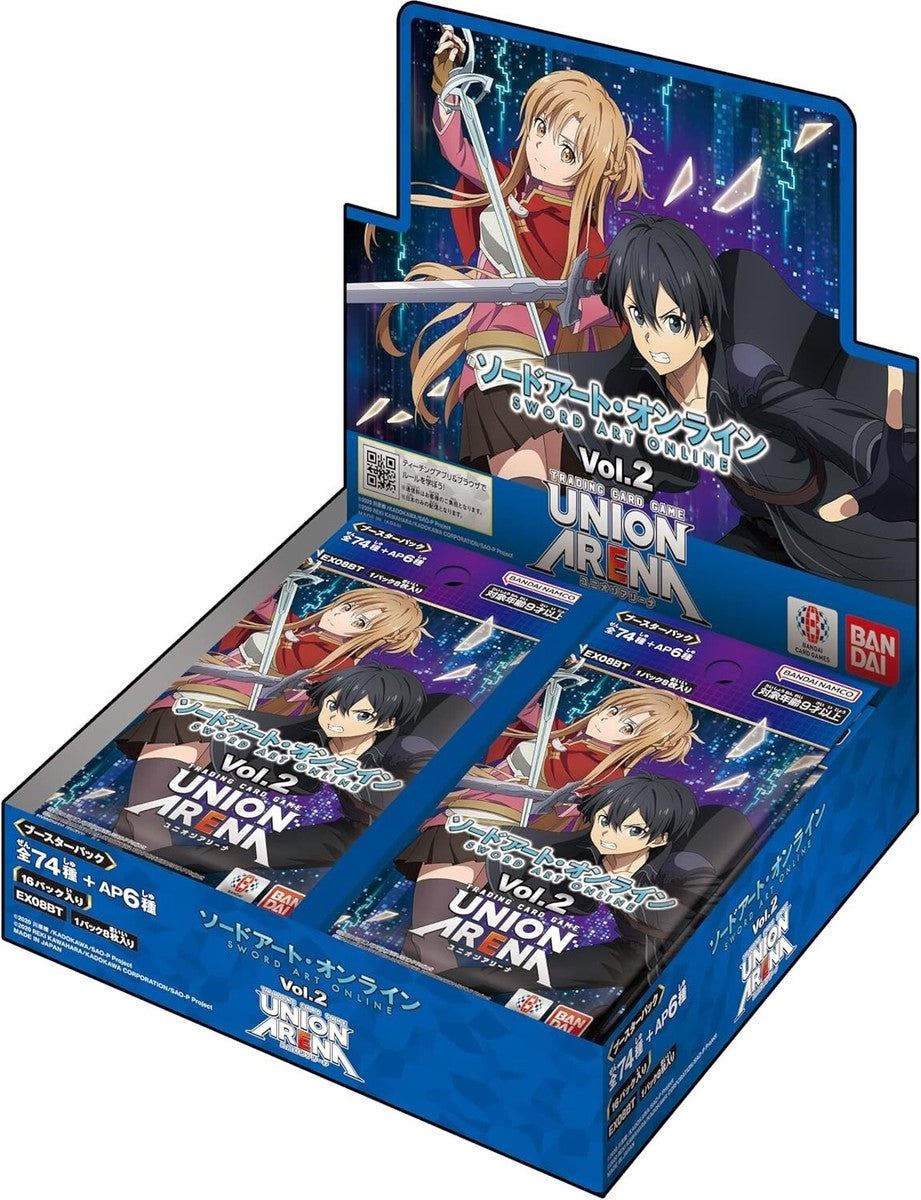 Union Arena Trading Card Game - Sword Art Online Vol.2 Booster Pack or Box  MD2326