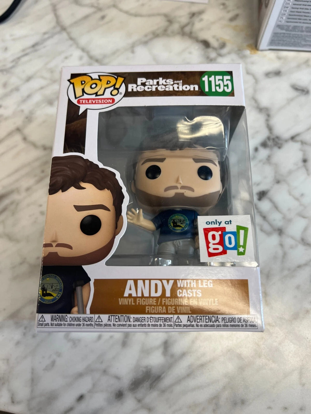 Funko Pop! Andy with Leg Casts #115 Parks and Recreation FP31425