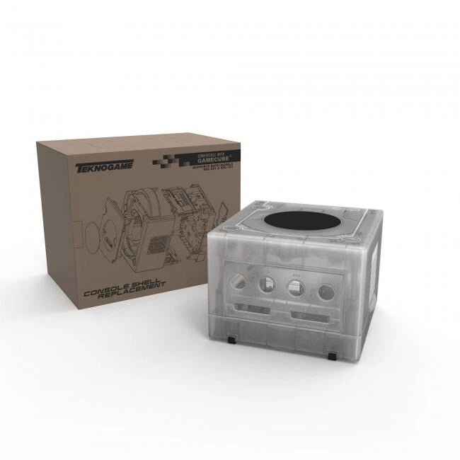 Replacement Console Shell for Nintendo Gamecube (Clear White)   NA51326