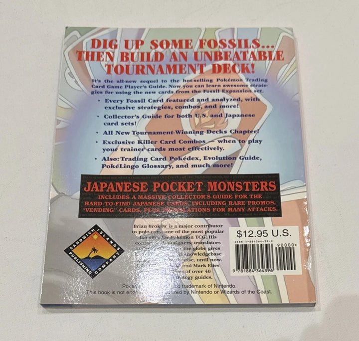 Pokemon Trading Card Game - Fossil Expansion Player's Guide (GameBooks) - Strategy Guide ST91026
