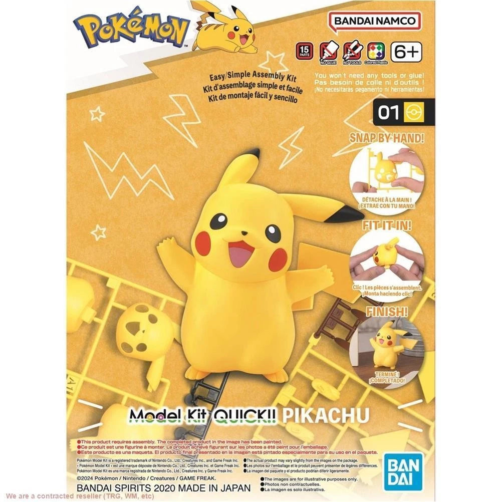 Pokémon Model Kit - Quick!! - Pikachu