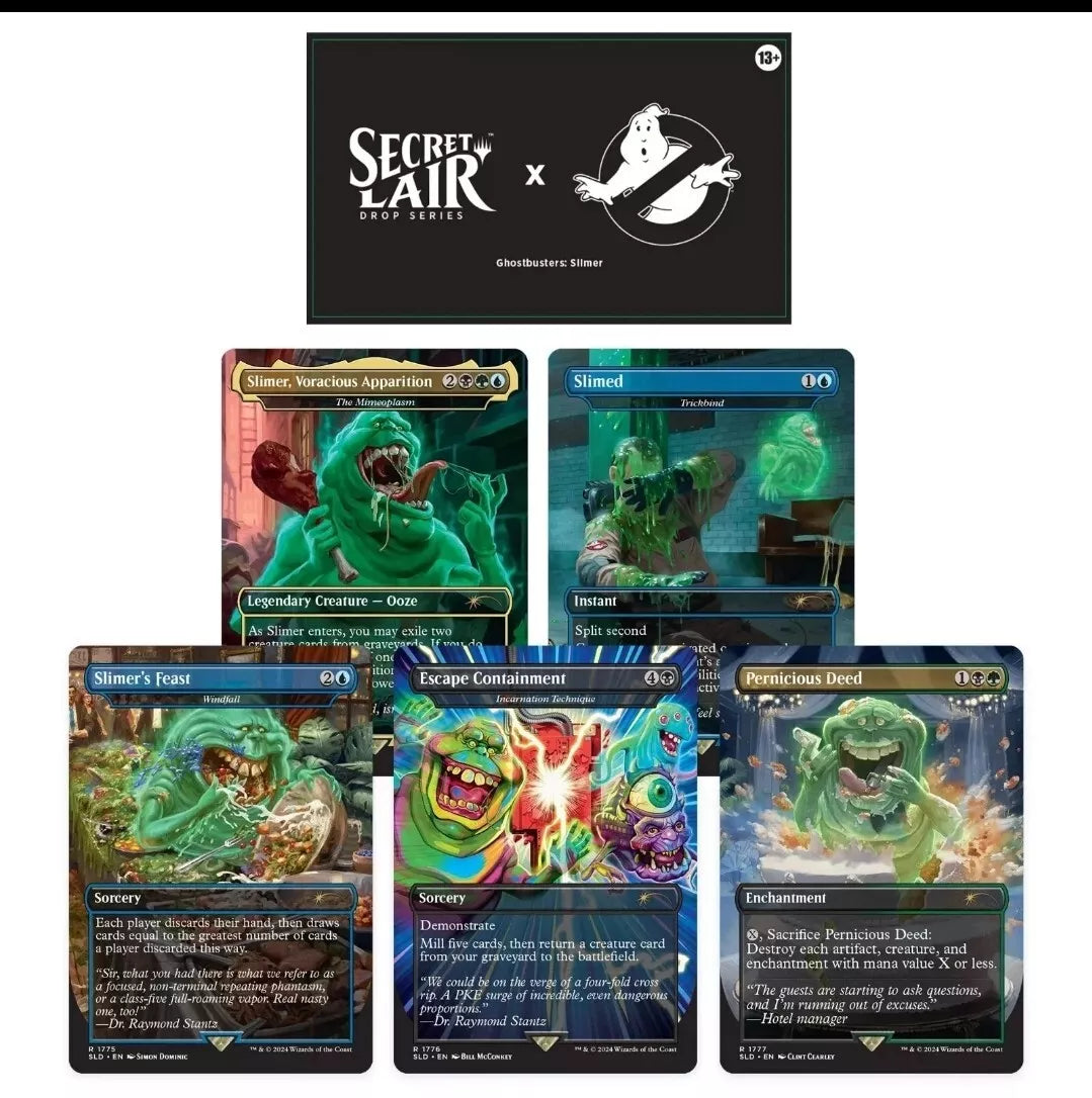 Magic the Gathering Secret Lair x Ghostbusters Slimer (Regular Editio