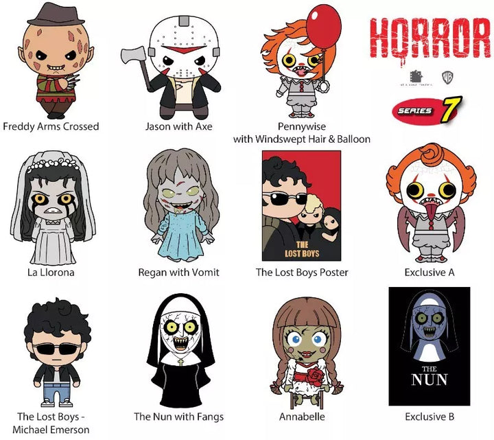 WB Horror (Series 7) - Figural Bag Clip Blind Bag