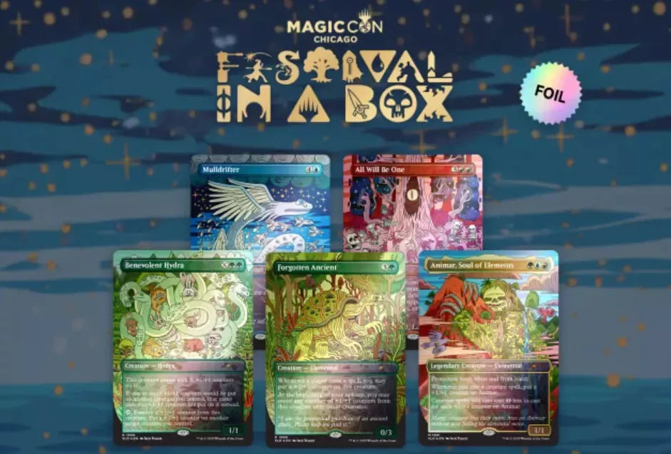 Magic the Gathering TCG Secret Lair Drop: Animar & Friends - Rainbow Foil Edition
