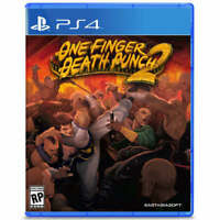 ONE FINGER DEATH PUNCH 2 - PlayStation 4 - PS4 (Limited to 1500) NEW