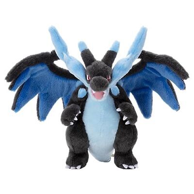 Takaratomy A.R.T.S I Choose You! Pokémon Mega Charizard X (Black) Plush Doll