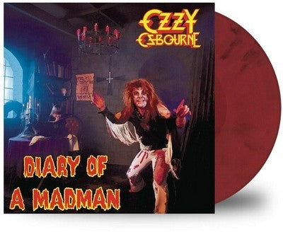 Ozzy Osbourne - Diary Of A Madman [LP] (Red Marble  Vinyl, import) - Vinyl Record NVR52026