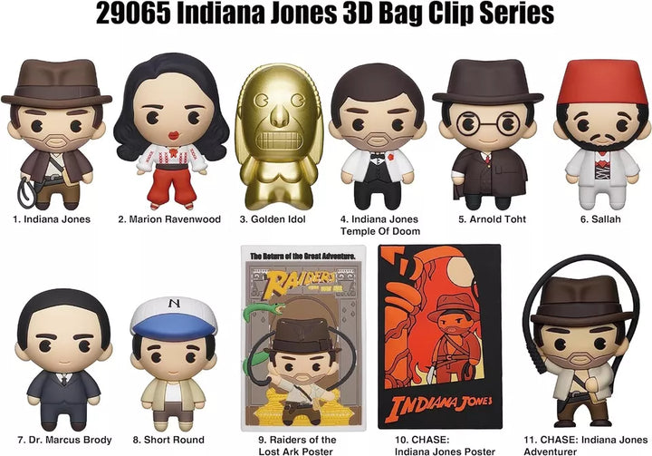 Indiana Jones  - Figural Bag Clip Blind Bag