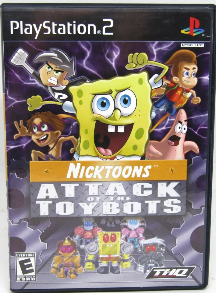 Nicktoons Attack of the Toybots - PS2