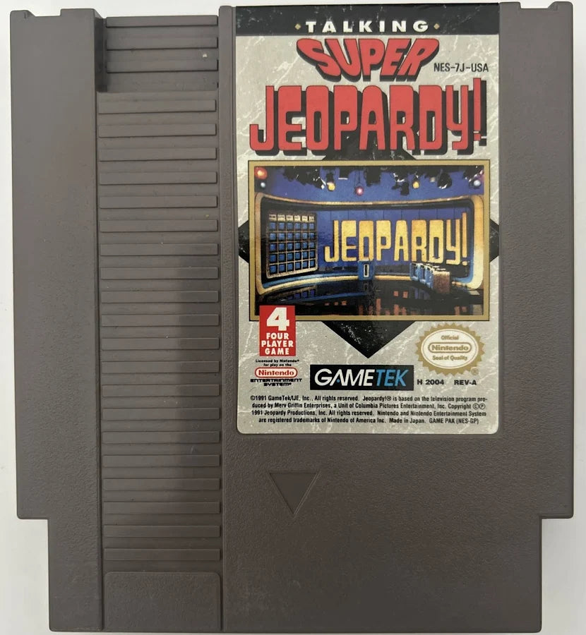 Talking Super Jeopardy! - NES NI91626