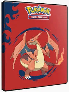Portfolio: 4-Pocket  Pokemon- Mega Charizard X and  Mega Charizard Binder (Ovesized Cards)