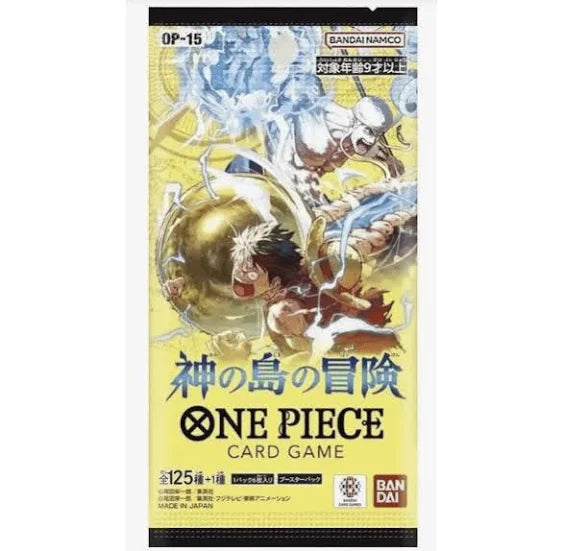 One Piece: Card Game - [OP-15] "Adventure On Kami's Island" (24 Packs) Booster (Japanese)