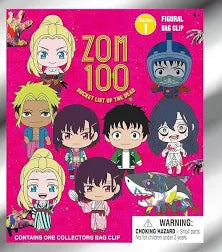Zom 100: Bucket List of the Dead 3D Foam Bag Clip Blind Bag HM51326