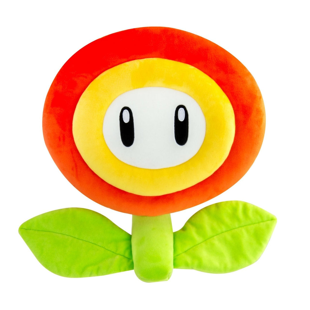 Club Mochi Mochi Super Mario Bros Fire Flower Mega 15" Large Plush  NP72925