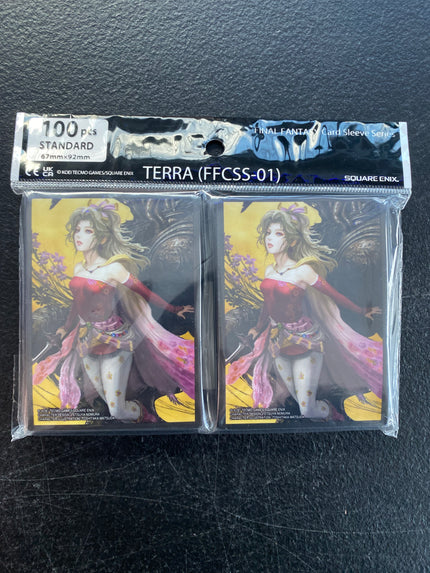 Official Square Enix Final Fantasy Card Sleeves - Terra FFCSS-01 (100 Pack) CA121525