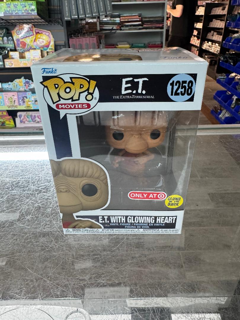 E.T. - E.T. with Glowing Heart #1258 (Target EX) - Funko Pop