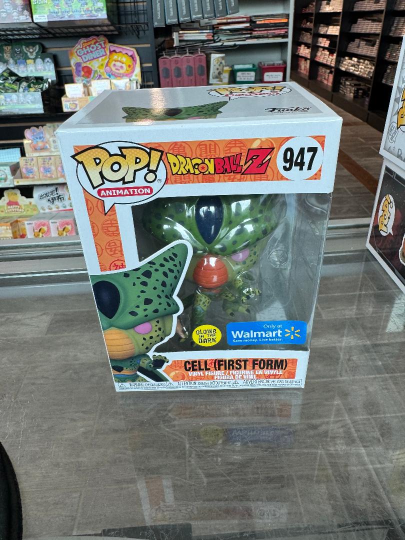 Dragon Ball Z - Cell First Form #947 (Walmart Glows in the Dark) - Funko Pop