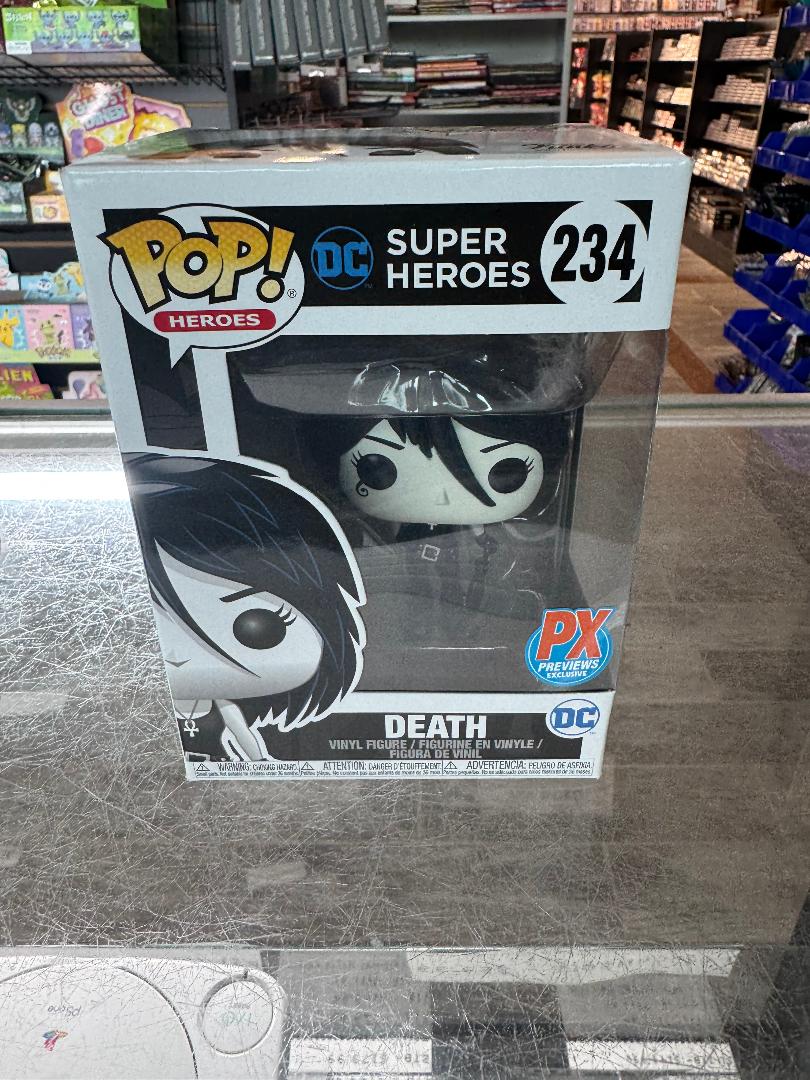 DC Universe - Death - PX Previews (Exclusive) #234 - Funko Pop