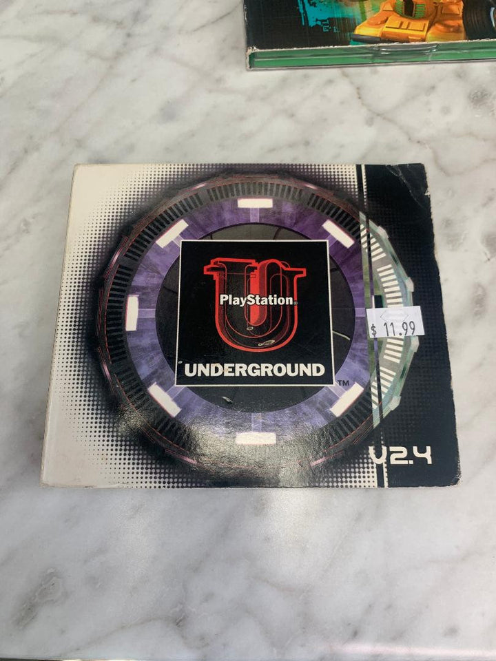 Sony PS1 PlayStation Underground Demo Discs v2.4