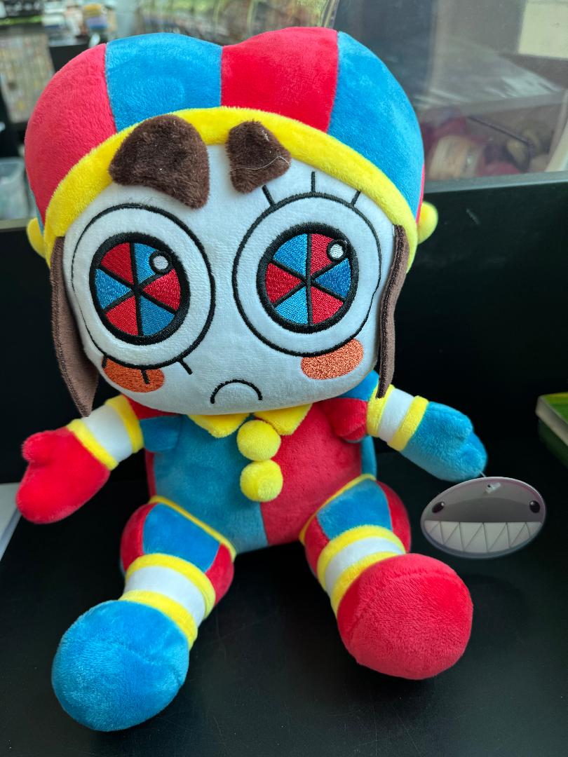 The Amazing Digital Circus Pomni Plush Purple 10.5” Glitch  Official MD7323