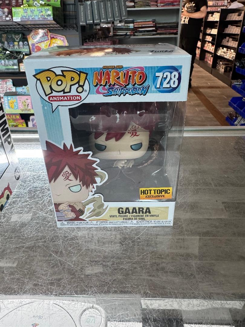 Naruto Shippuden - Gaara (Metallic) - Hot Topic (Exclusive) #728 - Funko Pop