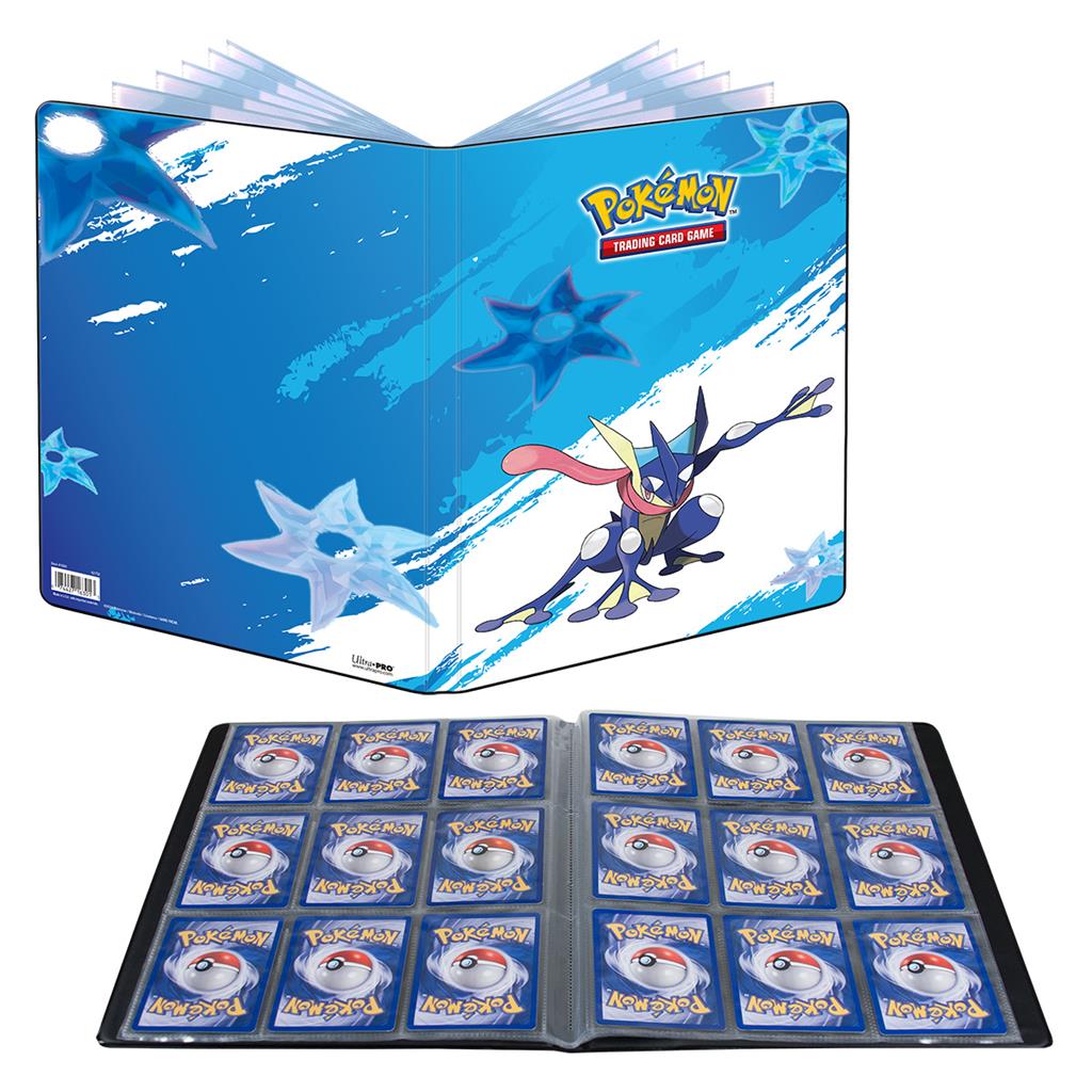 Ultra PRO Greninja 9-Pocket Portfolio for Pokemon TCG, Pokemon Card Binder NA3626