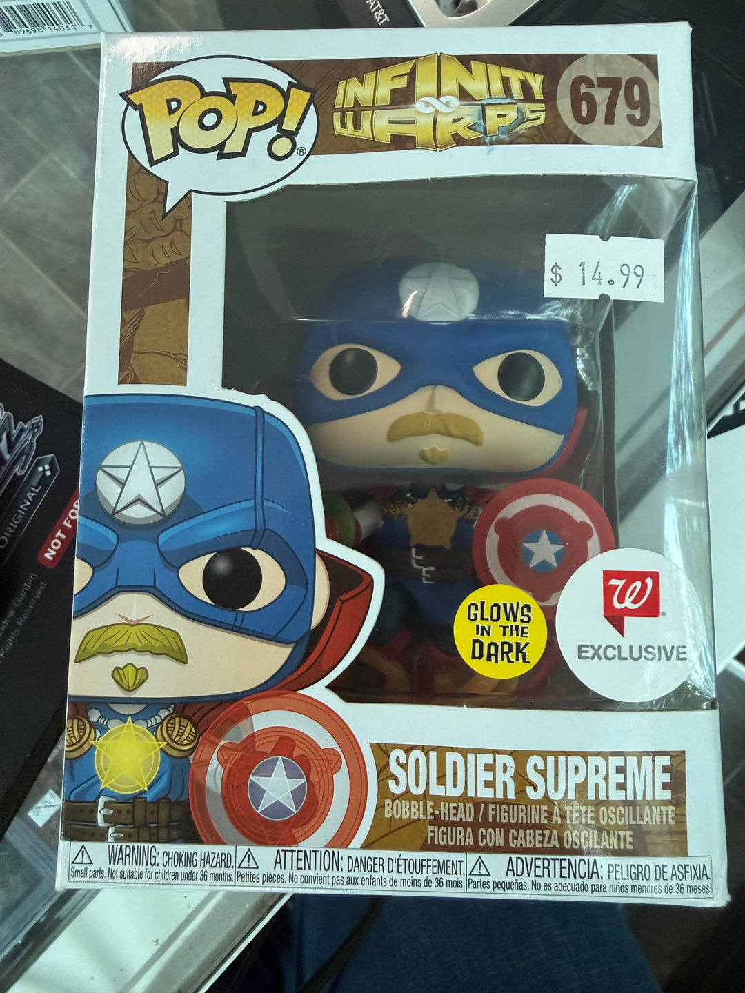 Infinity Warps - Soldier Supreme (Walgreens, Glow in the Dark) #679  - Funko Pop