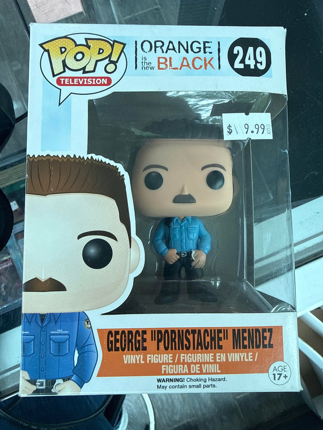 Funko Pop - GEORGE "PORNSTACHE" MENDEZ #249
