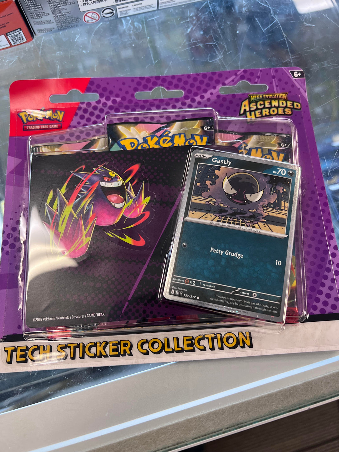 Pokemon TCG Mega Evolution Ascended Heroes Tech Sticker Collection (In store only)