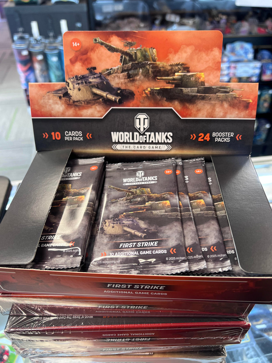 World of Tanks - The Card Game - First Strike Booster Pack or Box MD31026