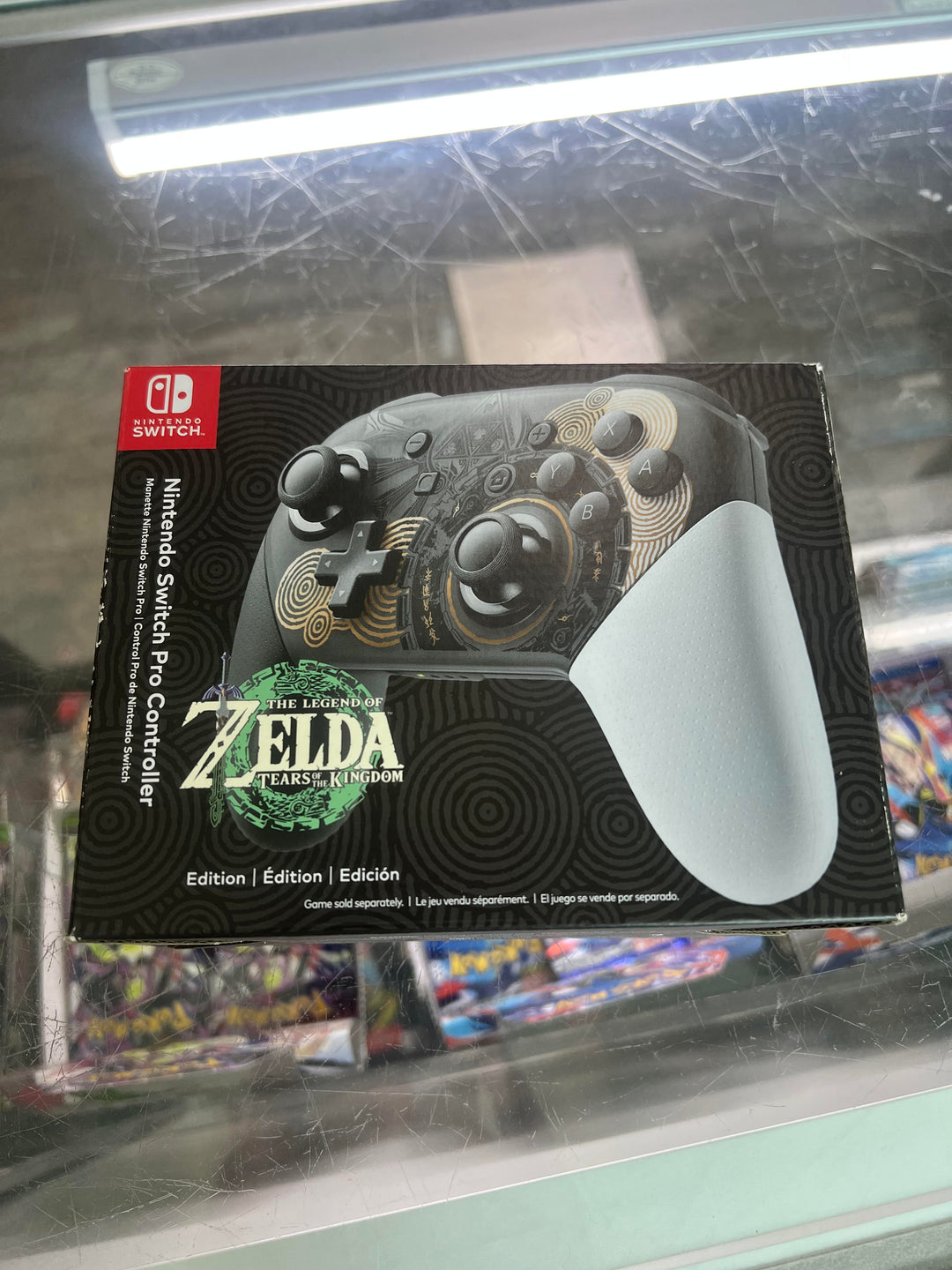 Nintendo Switch Pro Controller-The Legend of Zelda: Tears of the Kingdom Edition (NEW) NA52026