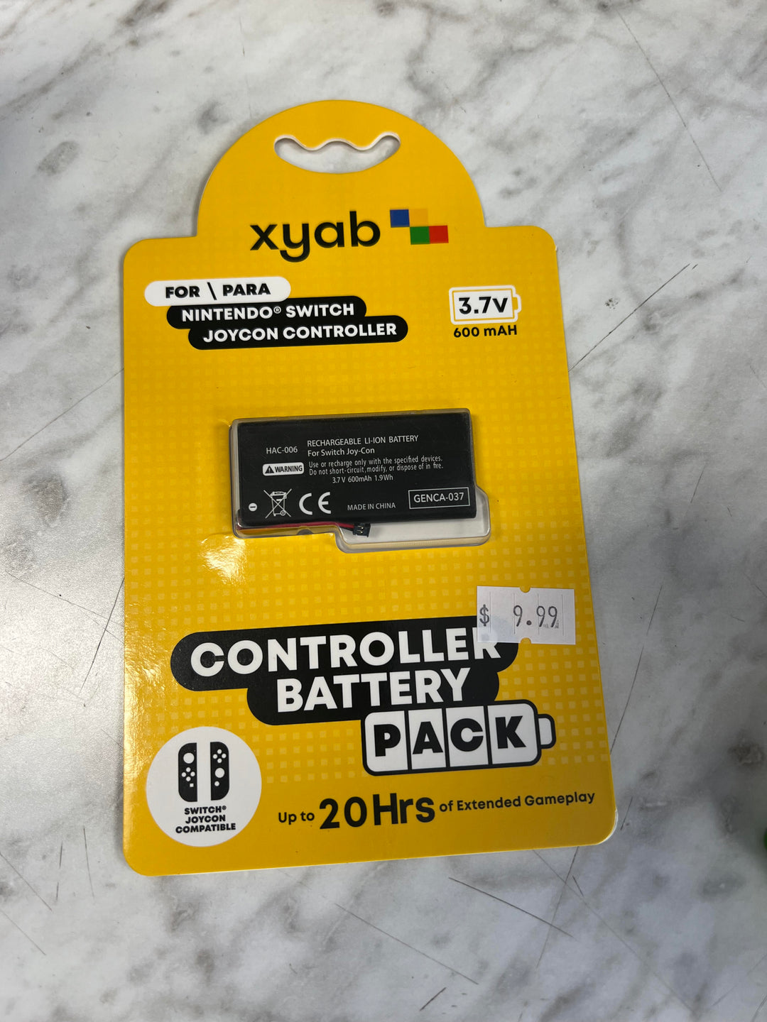 Replacement Controller Battery Pack for Nintendo Switch Joycon New XYAB NA6826