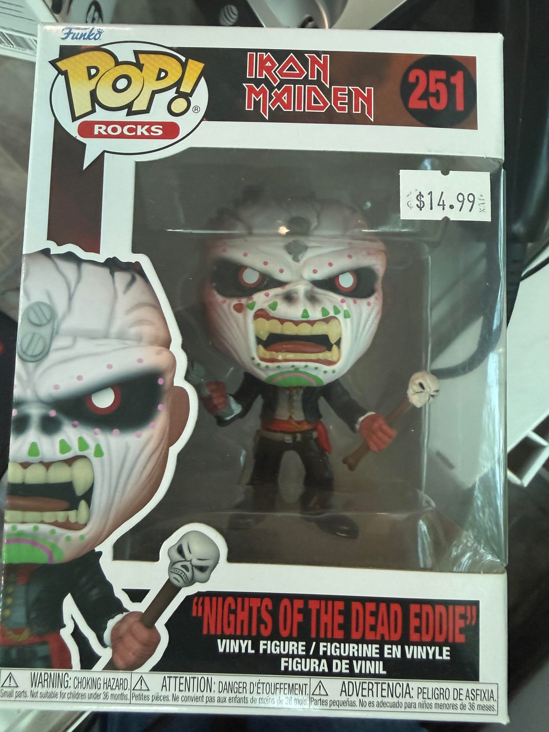 Iron Maiden - Eddie (Nights of the Dead) Funko Pop! (#251)