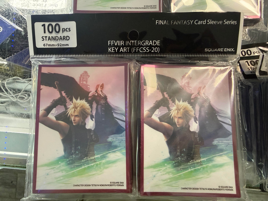 Official Square Enix Final Fantasy Card Sleeves - FFVIIRR Intergrade Key Art FFCSS-20 (100 Pack) CA82026