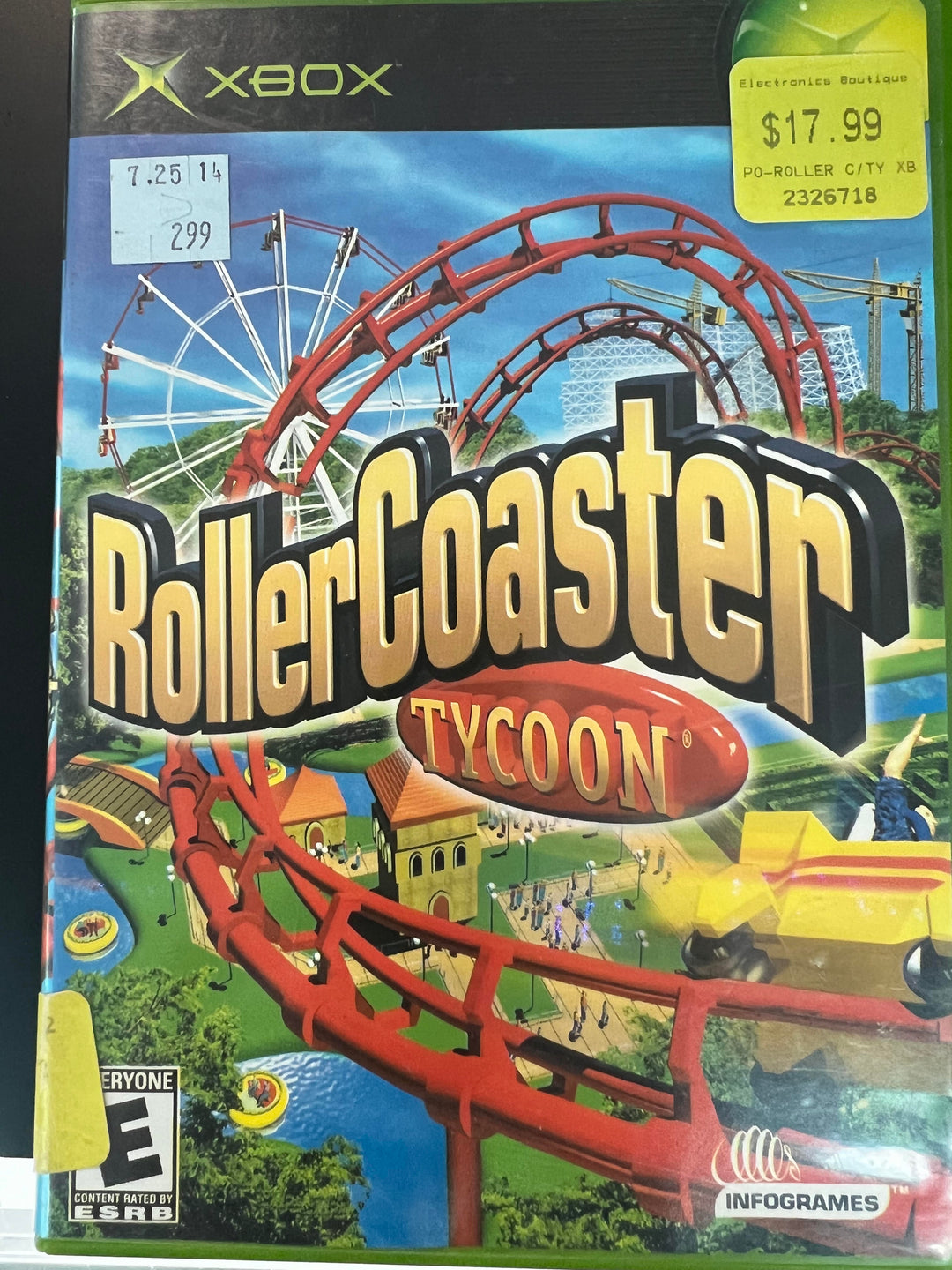Roller Coaster Tycoon - Original Xbox DI9226