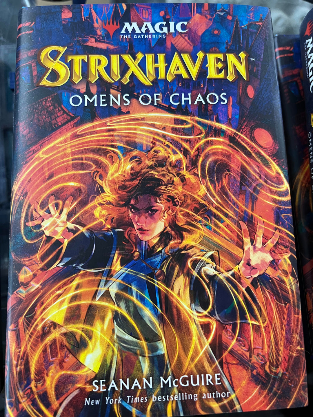 Magic the Gathering - Strixhaven Omens of Chaos by Seanan McGuire (Hardcover Novel) PM92326