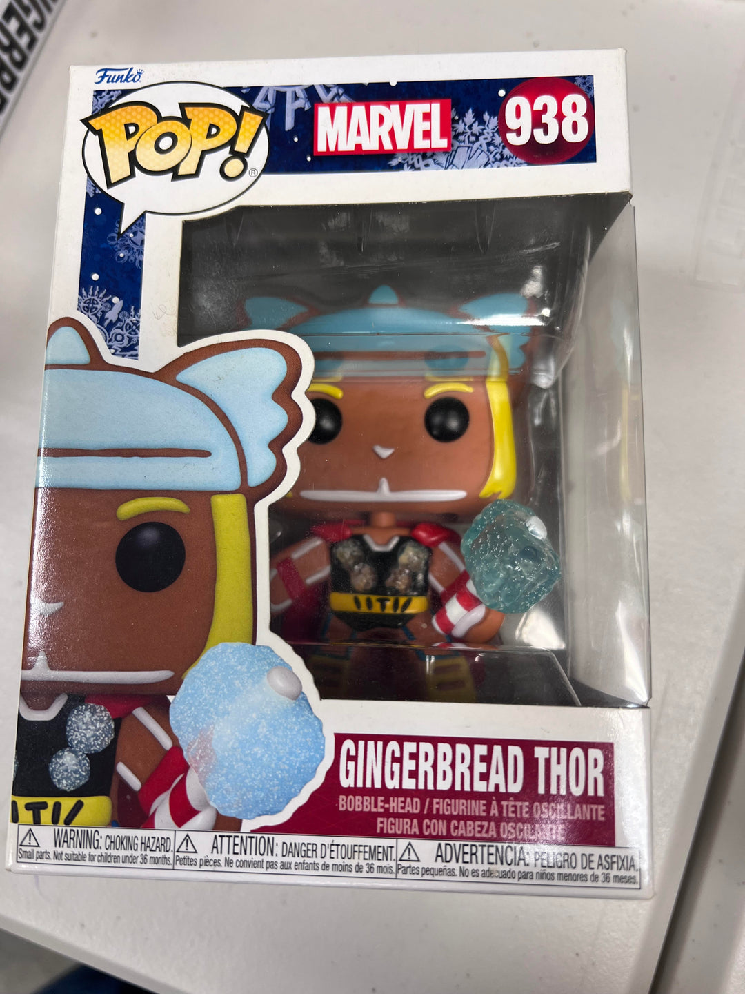 Funko Pop! Gingerbread Thor #938 Marvel Holiday FP31426