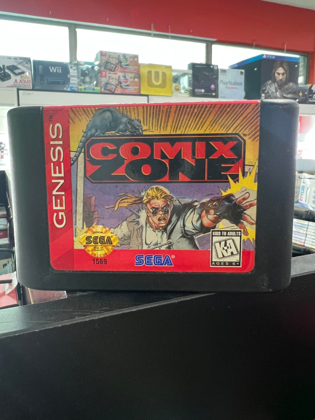 Comix Zone - Genesis NI92826