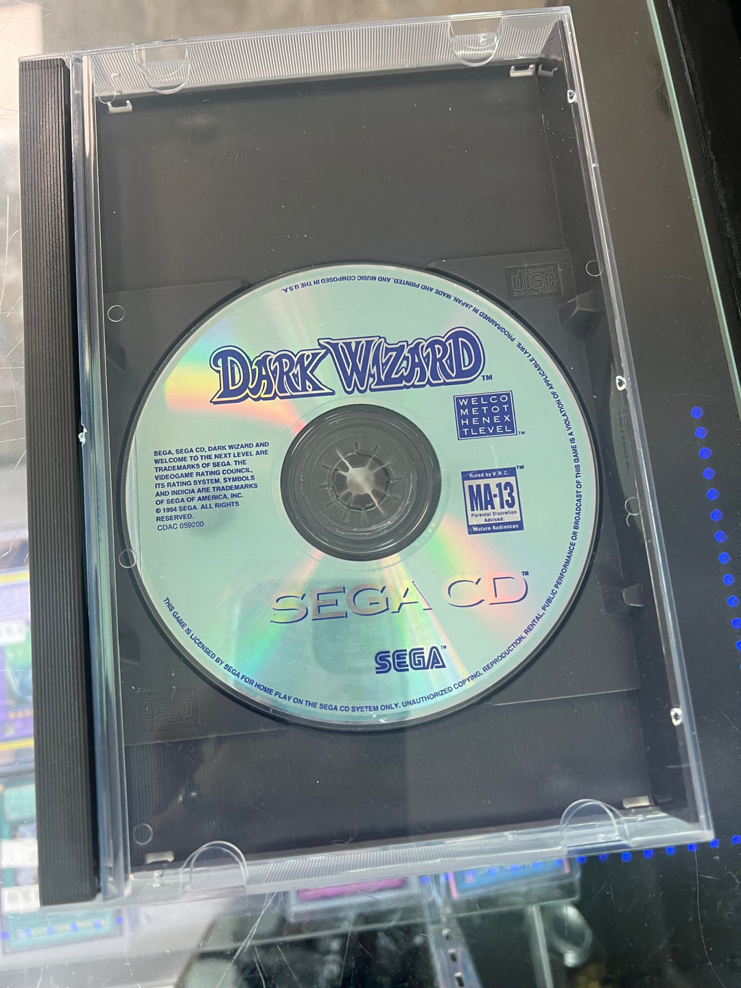 Dark Wizard - Sega CD DI81726
